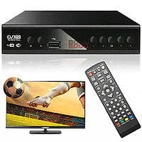 Цифрова ТВ приставка для телевізора Wi-Fi, HDMI, USB, Megogo M8/Т2 тюнер для телевізора/Т2 приставка