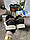 Чоловічі кросівки шкіряні текстиль Reebok Premier Trinity KFS Black Beige, кеди Рибок чорні. Чоловіче взуття, фото 10