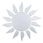 Дзеркальний декор акриловий самоклеючий срібло,15шт (D) SW-00002501