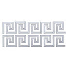 Дзеркальний декор акриловий самоклеючий срібло,10шт (D) SW-00002506