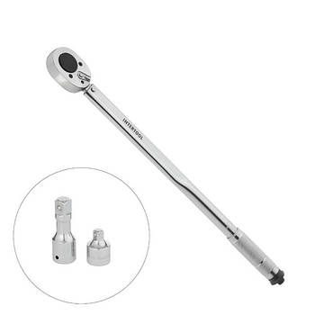 Ключ динамометричний 3/4" 1/2'' 70-420NM INTERTOOL STORM XT-9010