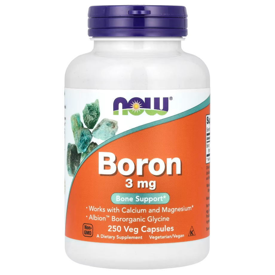 Boron 3 мг Now Foods 250 капсул