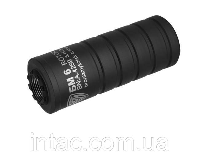 Глушник «БМ 6 ROTOR» 5,56 (1/2″х28)