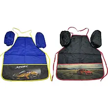 Дитячий фартух з нарукавниками Auto