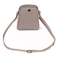 Жіноча шкіряна сумка 88089 L-grey .Купити жіночі сумки із натуральної шкіри trandbags.com.ua, фото 4