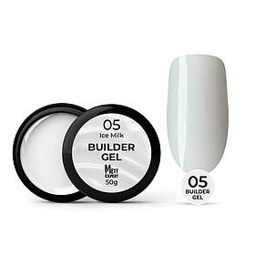 Гель для нарощування Mett Expert Builder gel Ice milk №05 Молочний 50 г