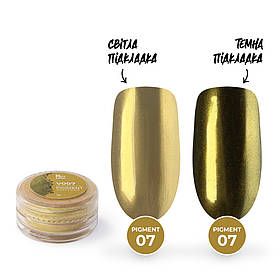 Дзеркальна пудра Mett Expert Хамелеон №007 Золотий 1 г