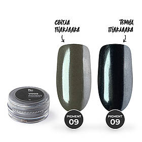 Дзеркальна пудра Mett Expert Хамелеон №009 Графітовий 1 г