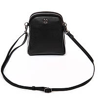 Жіноча шкіряна сумка 88089 black .Купити жіночі сумки із натуральної шкіри trandbags.com.ua, фото 4