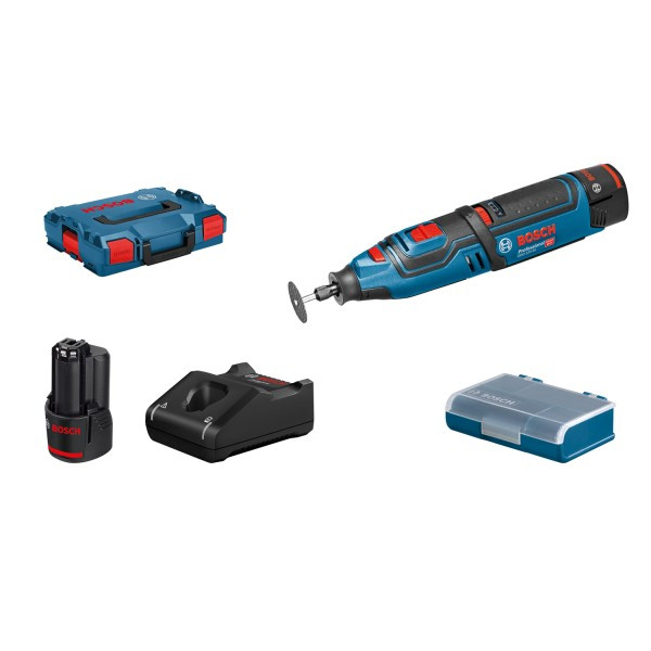 Акумуляторна бормашина Bosch GRO 12V-35 (12 В, 2х2 А*год) (06019C5001), фото 1