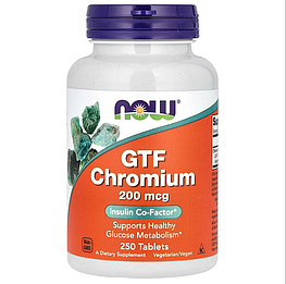 GTF-Chromium 200 мкг Now Foods 250 таблеток