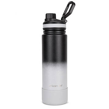 Термопляшка з нержавіючої сталі Kamille KM-2163 із силіконовою підставкою 720 мл