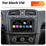 Автомагнітола штатна Android 2Din DZ8-8227 для Volkswagen, Skoda (8", 2/32GB, 4 ядра, CarPlay), фото 10