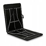 Садовий стіл розкладний 180см ЧОРНИЙ Manday Кейтеринговий бенкетний стіл Розкладний садовий стіл, фото 2