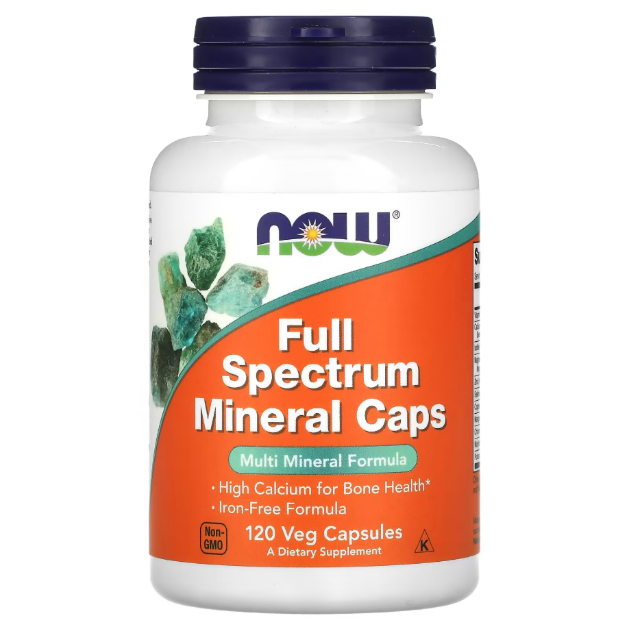 Full Spectrum Mineral Caps Now Foods 120 капсул, фото 1