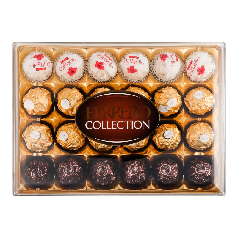 Ferrero Collection Пластикова коробка з шоколадними цукерками 269g, фото 1