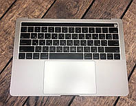 Топкейс в сборе (с клавиатурой, батареей, трекпадом) для ноутбука Apple MacBook A1706 Silver, оригинал.