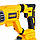 Безщітковий акумуляторний перфоратор DeWalt DCH133NT (36V, 6 AH) Трирежимний перфоратор Деволт з 2 АКБ bs, фото 11