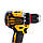 Акумуляторний безщітковий дриль-шуруповерт DeWalt DCD800NT (36V, 6AH) Деволт із набором інструментів bs, фото 5