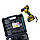 Акумуляторний безщітковий дриль-шуруповерт DeWalt DCD800NT (36V, 6AH) Деволт із набором інструментів bs, фото 6