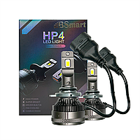 Автолампи LED BSmart HP4 цоколь HIR2 9012 10000Лм 100Вт 6000K 12В Canbus 50Вт на лампу