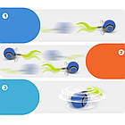 Інтерактивний м'ячик для кота з підсвіткою, від USB, 5,5см / Розумний м'ячик для котів / Смарт іграшка для котів, фото 5