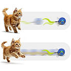 Інтерактивний м'ячик для кота з підсвіткою, від USB, 5,5см / Розумний м'ячик для котів / Смарт іграшка для котів, фото 4