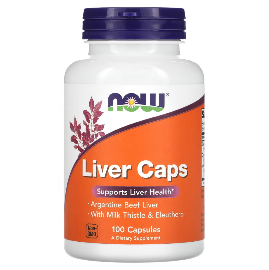 Liver Caps Now Foods 100 капсул, фото 1