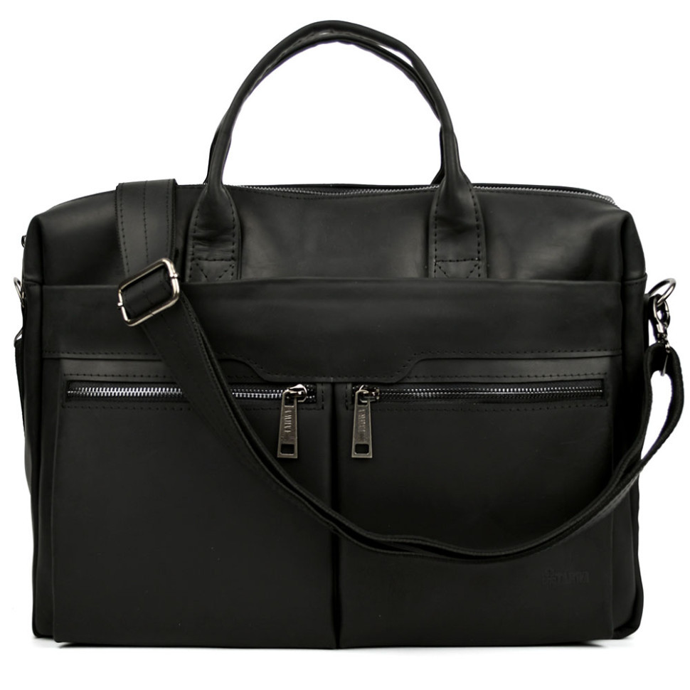 Збільшена сумка для ноутбука 15-17 дюймів чорна TARWA RA-7122-3mdL