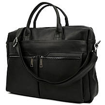 Збільшена сумка для ноутбука 15-17 дюймів чорна TARWA RA-7122-3mdL, фото 3