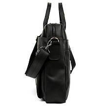 Збільшена сумка для ноутбука 15-17 дюймів чорна TARWA RA-7122-3mdL, фото 4