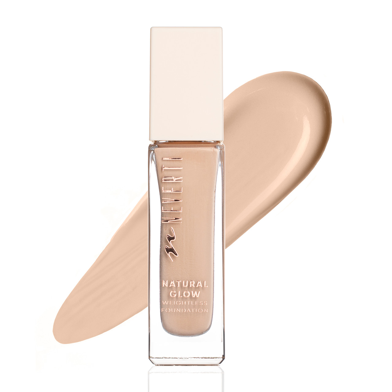 NP301 Тональна основа Natural Glow NEVERTI №003, фото 1