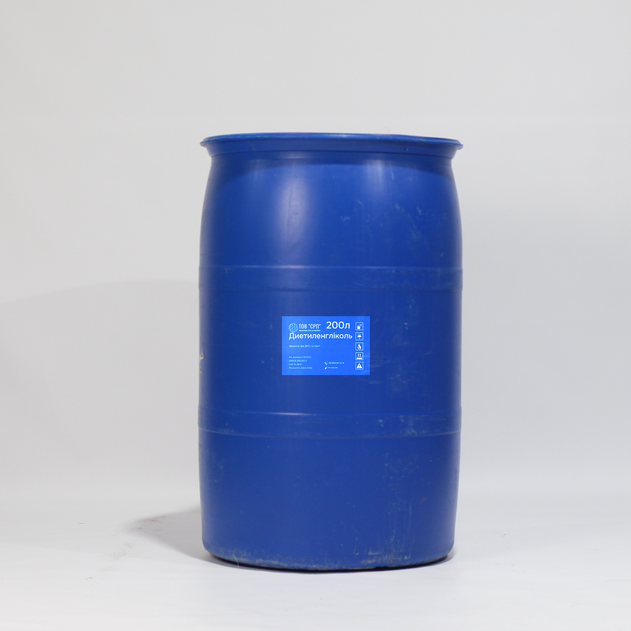 Диетиленгліколь ДЕГ в бочці 230кг