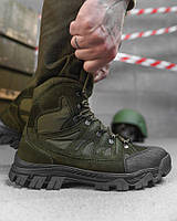 Тактические ботинки stabilet, Осение кожанные берцы для военных с усиленным носком