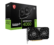 Відеокарта MSI GeForce RTX 4060 VENTUS 2X BLACK 8G OC (912-V516-092)