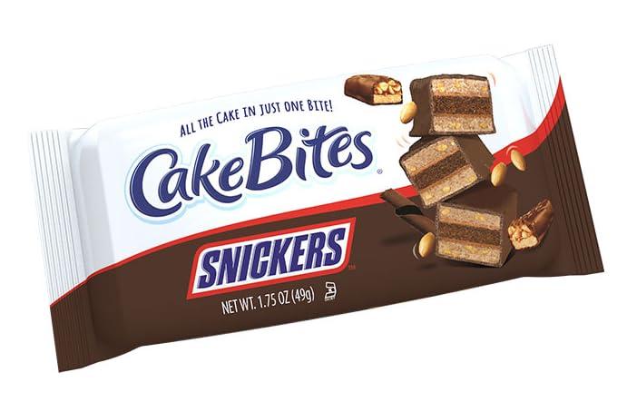 Міні-тістечка CakeBites Snickers 49г