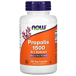 Propolis 1500 300 мг Now Foods 100 капсул
