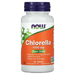 Chlorella 1000 мг Now Foods 60 таблеток