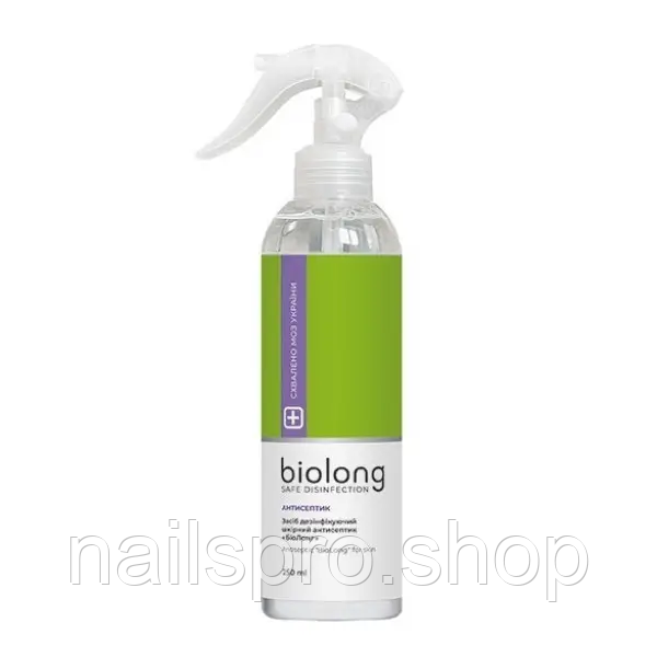 Антисептик Biolong Для рук, 250 мл, фото 1