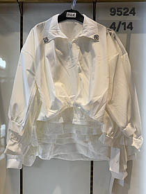 Сорочка для дівчат оптом, 4-14 років,  № 9524