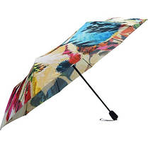 Парасолька жіноча складана Doppler повний автомат Антивітер 746165 сатин Vintage, фото 5