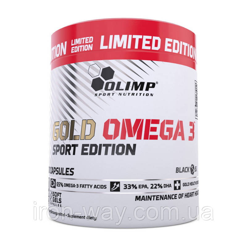 OLIMP Gold Omega 3 Sport Edition (200 caps), фото 1