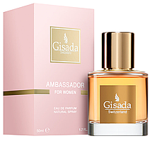 Жіночі парфуми Gisada Ambassador For Women (Гісада Амбасадор Фор Вумен) Парфумована вода 50 ml/мл