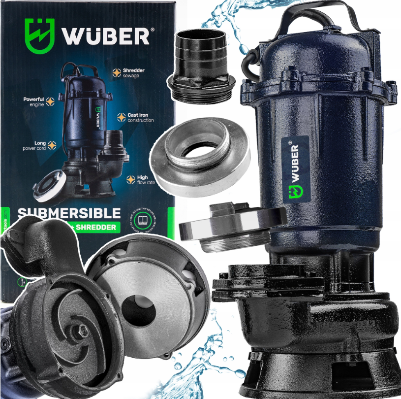 Насос дренажно-фекальний WUBER W-11005, фото 1