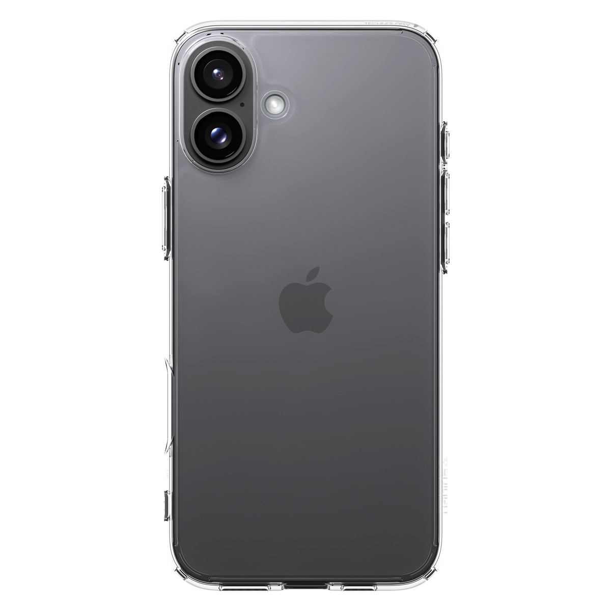 Чохол-накладка для телефону Spigen Ultra Hybrid для Apple iPhone 16 Прозорий (ACS08197)