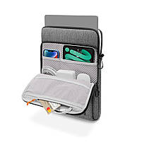 Сумка Tomtoc DefenderACE-A03 Laptop Shoulder Bag Gray 16 Inch (A03F2G3), фото 4