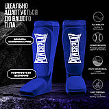 Захист гомілки і стопи PowerPlay 3054 Classic Shin Сині M, фото 4