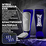 Захист гомілки і стопи PowerPlay 3054 Classic Shin Сині S, фото 5