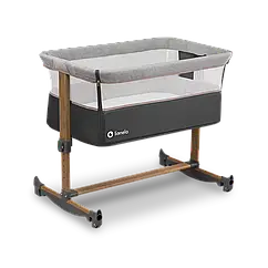 Ліжечко дитяче 3 в 1 Lionelo LEONIE GREY STONE