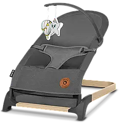 Дитячий шезлонг Lionelo JUNE AIR GREY GRAPHITE